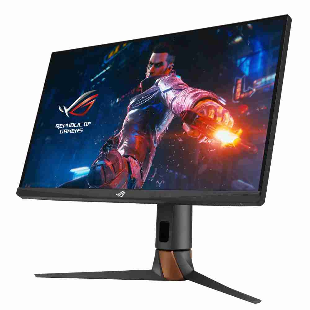 华硕ASUS ROG Swift 360Hz PG27AQN，，，采用至成国际全新可支持ULMB2技术的高阶电竞显示器，，为电竞玩家打造突破以往的急速游戏体验。。。。（图片来源：ASUS提供）